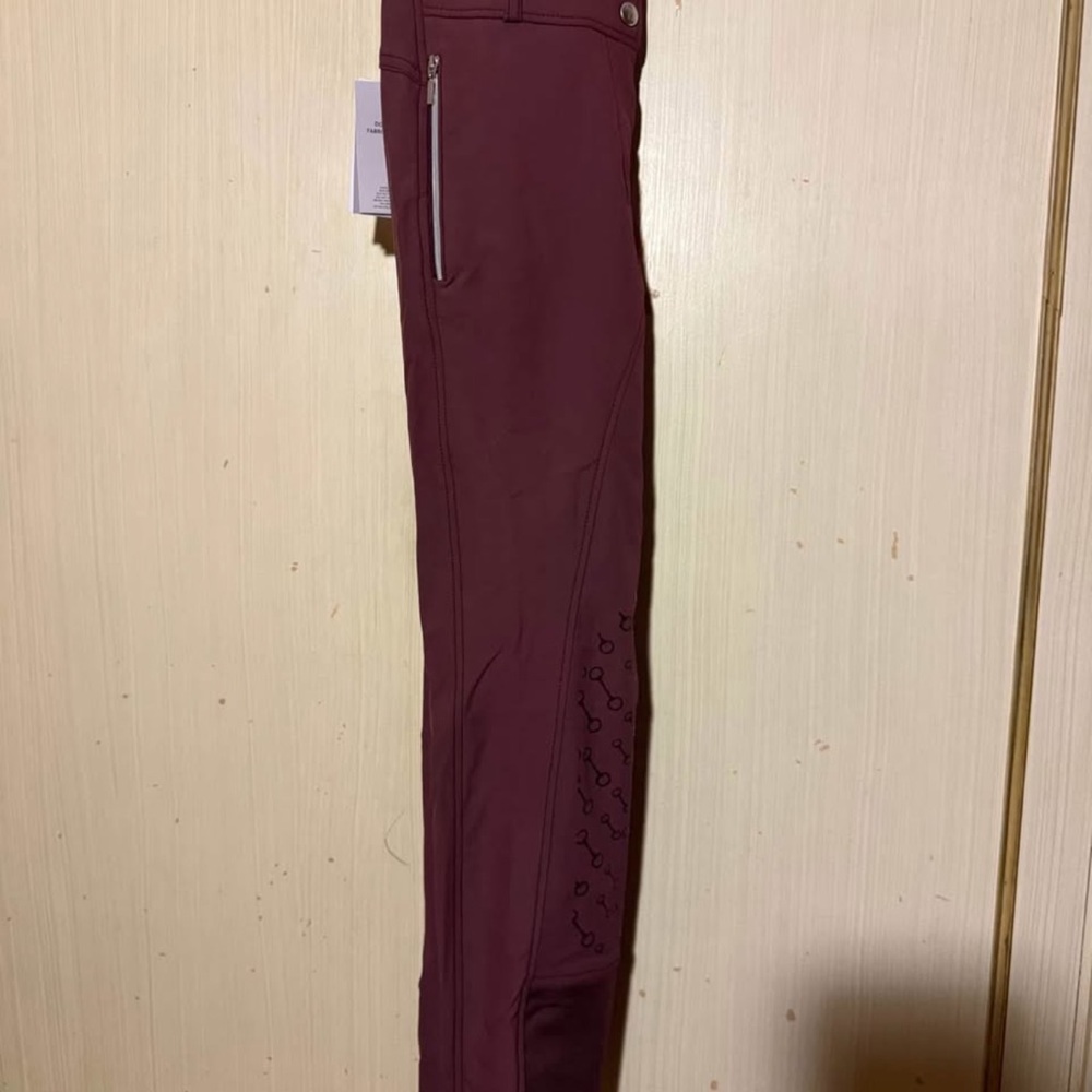 HORZE- Andrea Women's Knee Patch Breeches - Size 24 - NWT - Picture 3 of 4